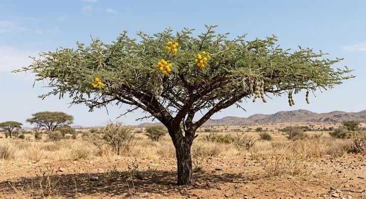 Gum Arabic Tree (Acacia arabica)