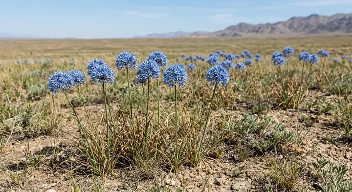 Azure Garlic (Allium azureum)