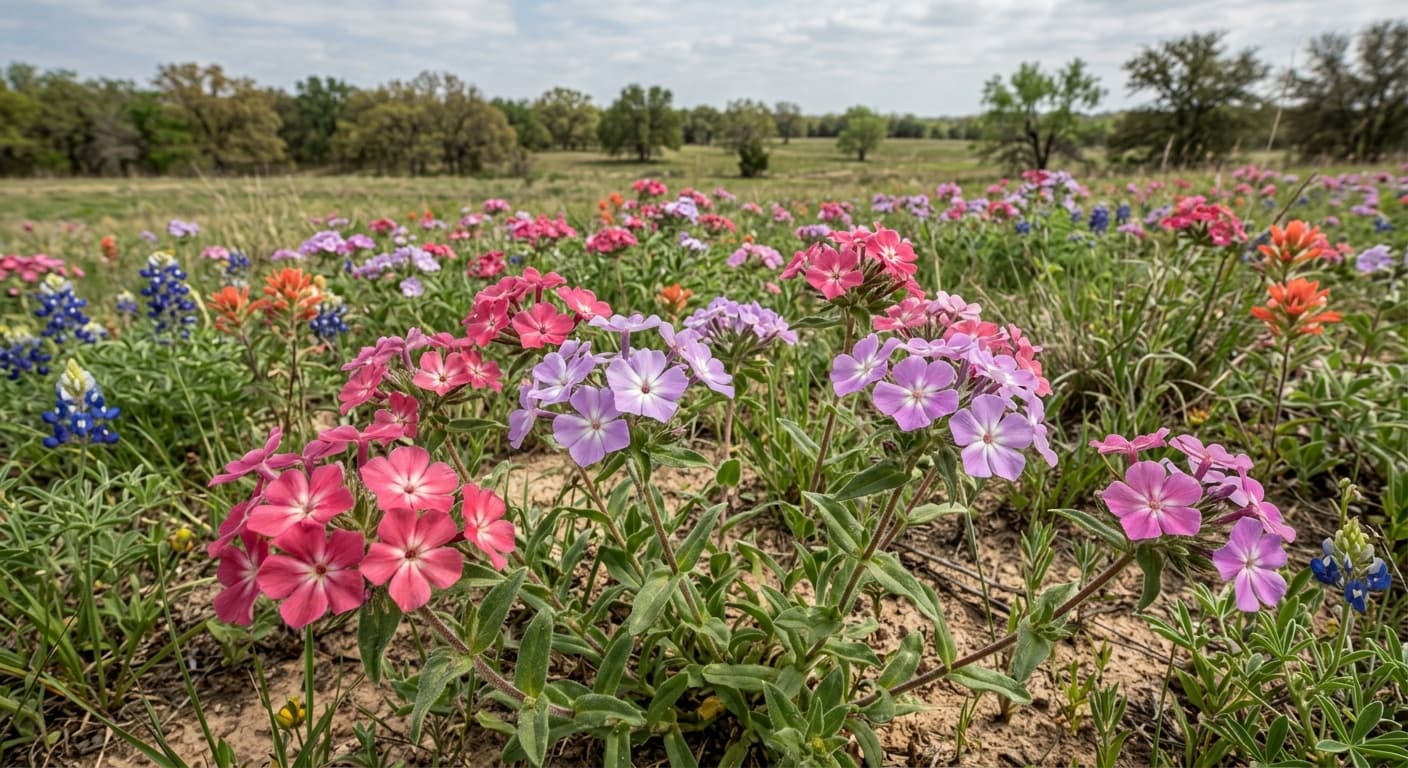 Annual Phlox (Phlox drummondii)