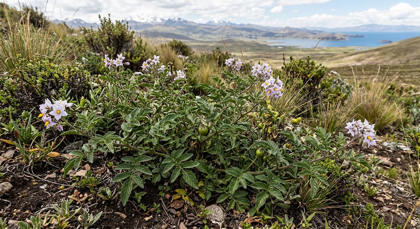 Potato Plant (Solanum tuberosum)