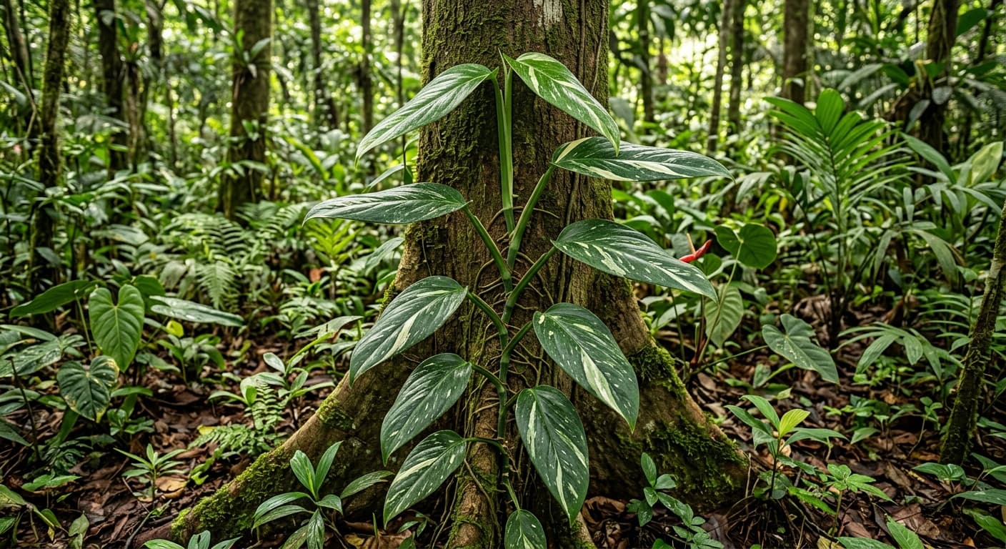 Monstera Standleyana (Monstera standleyana)