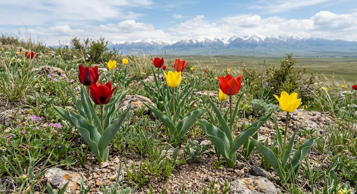 Tulip (Tulipa gesneriana)