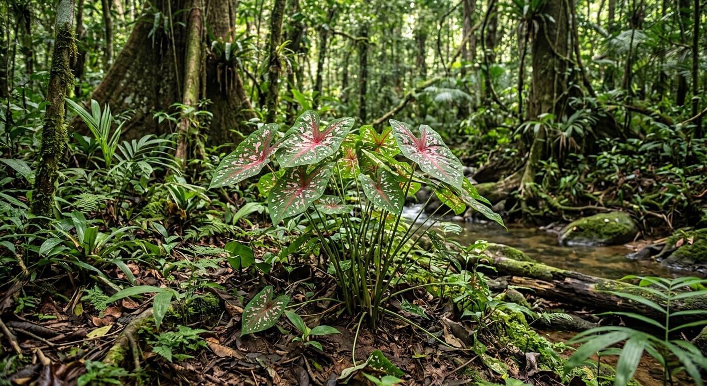 Caladium (Caladium bicolor)