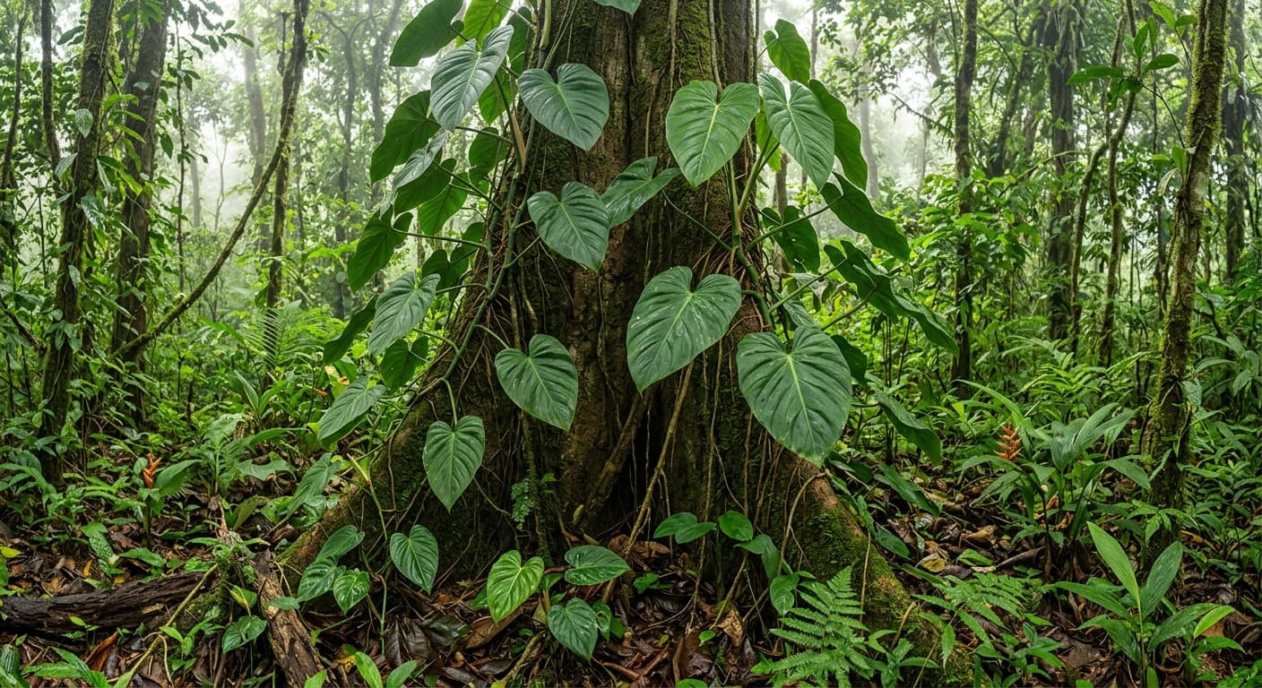 Heartleaf Philodendron (Philodendron hederaceum)