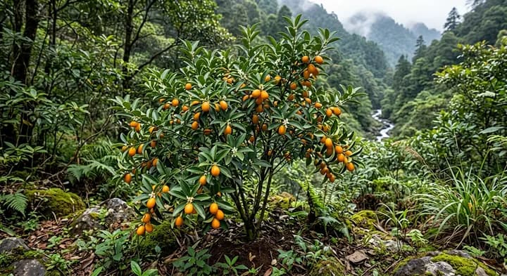 Kumquat (Citrus japonica var. nagami)