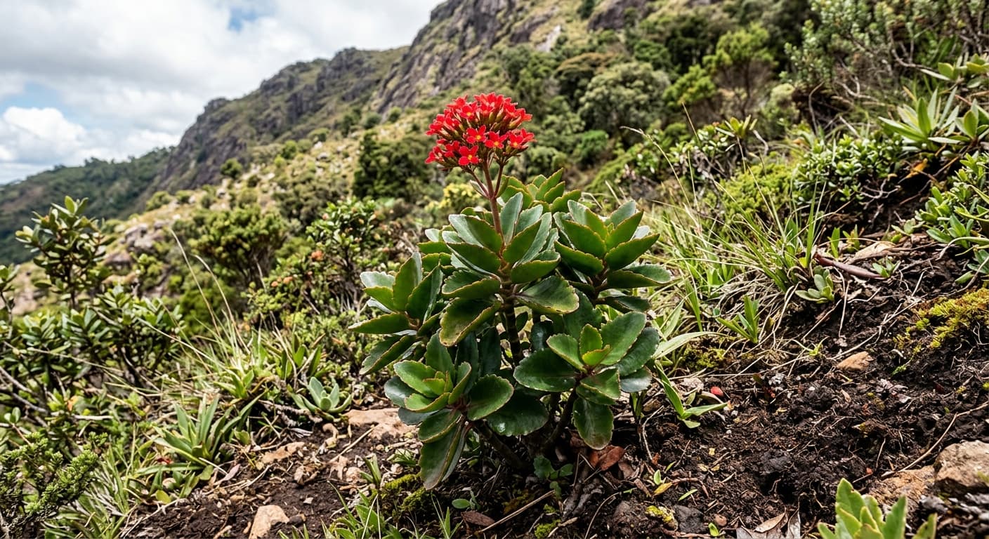 Kalanchoe (Kalanchoe blossfeldiana)