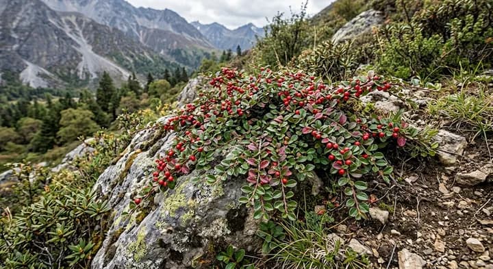 Rock Cotoneaster (Cotoneaster horizontalis)