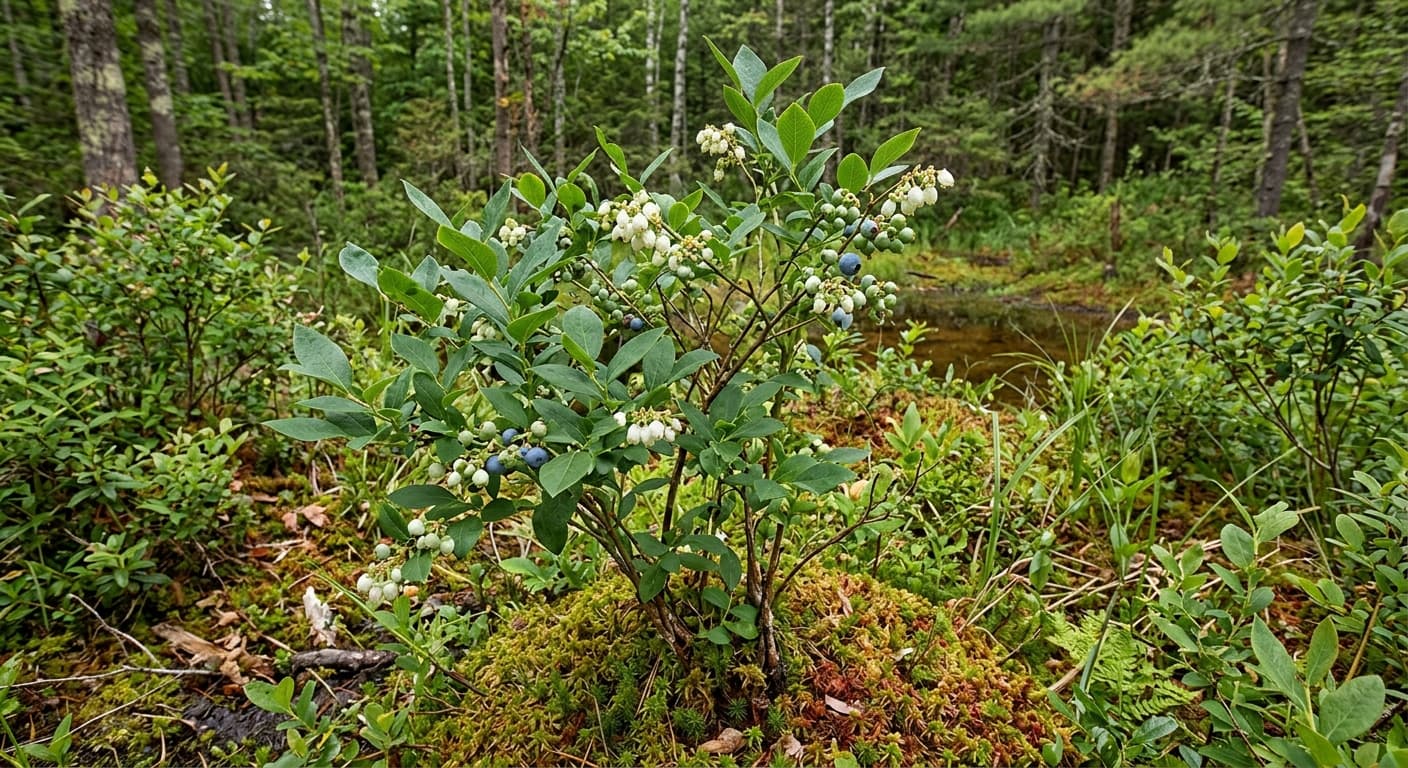 Blueberry Bush (Vaccinium corymbosum)