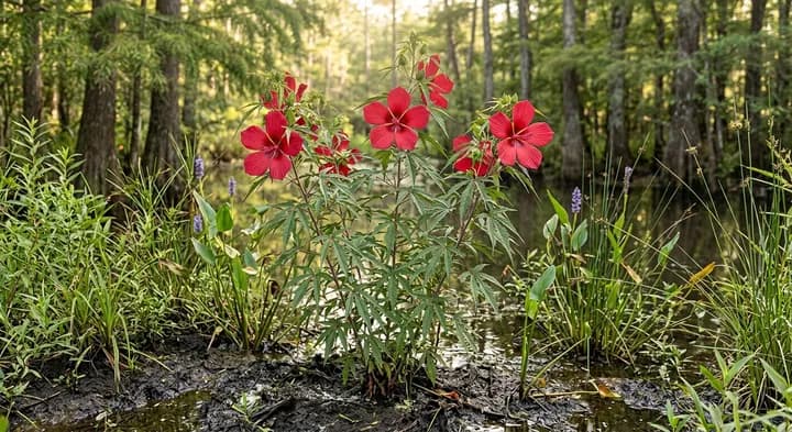 Rose mallow (Hibiscus)