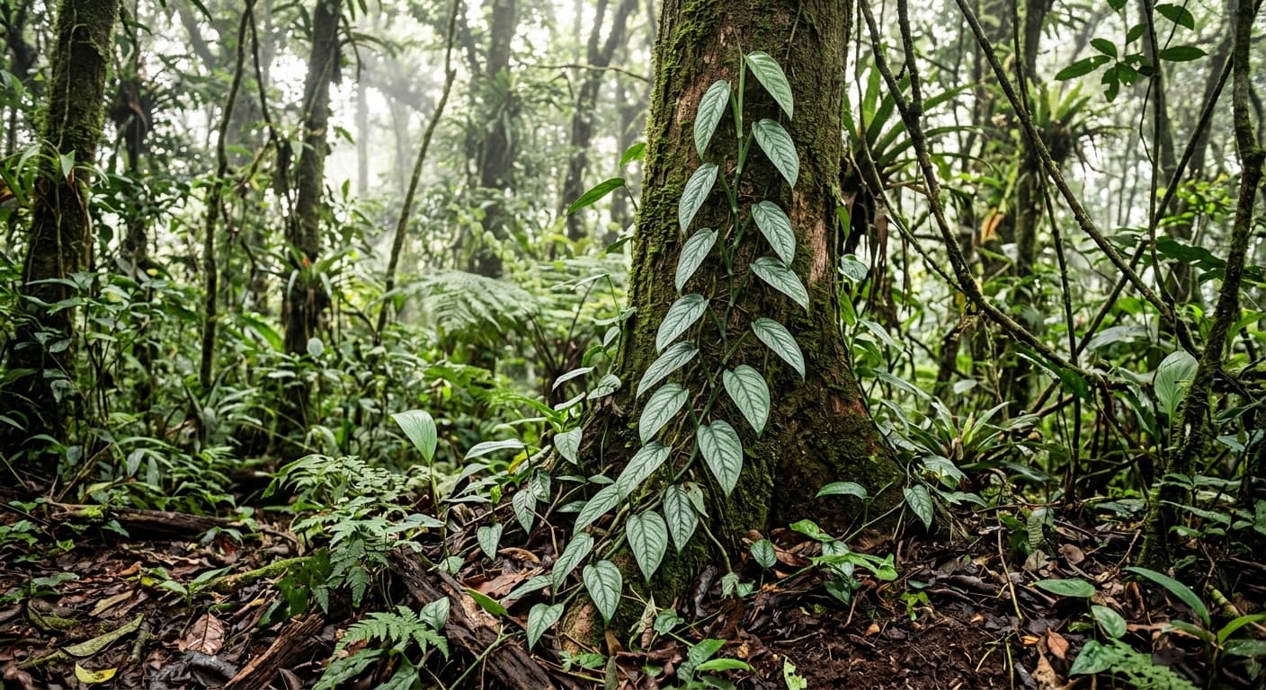 Silver Monstera (Monstera siltepecana)