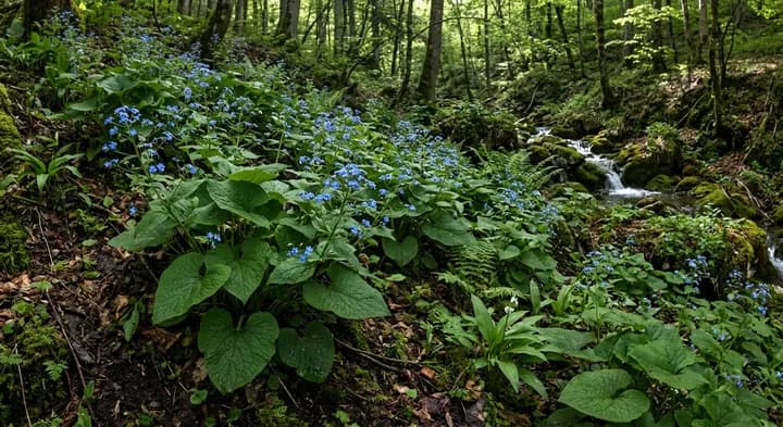 Siberian Bugloss (Brunnera macrophylla)