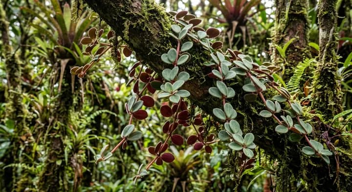 Whorled Peperomia (Peperomia verticillata)