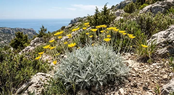 Oxeye daisy (Buphthalmum canum)