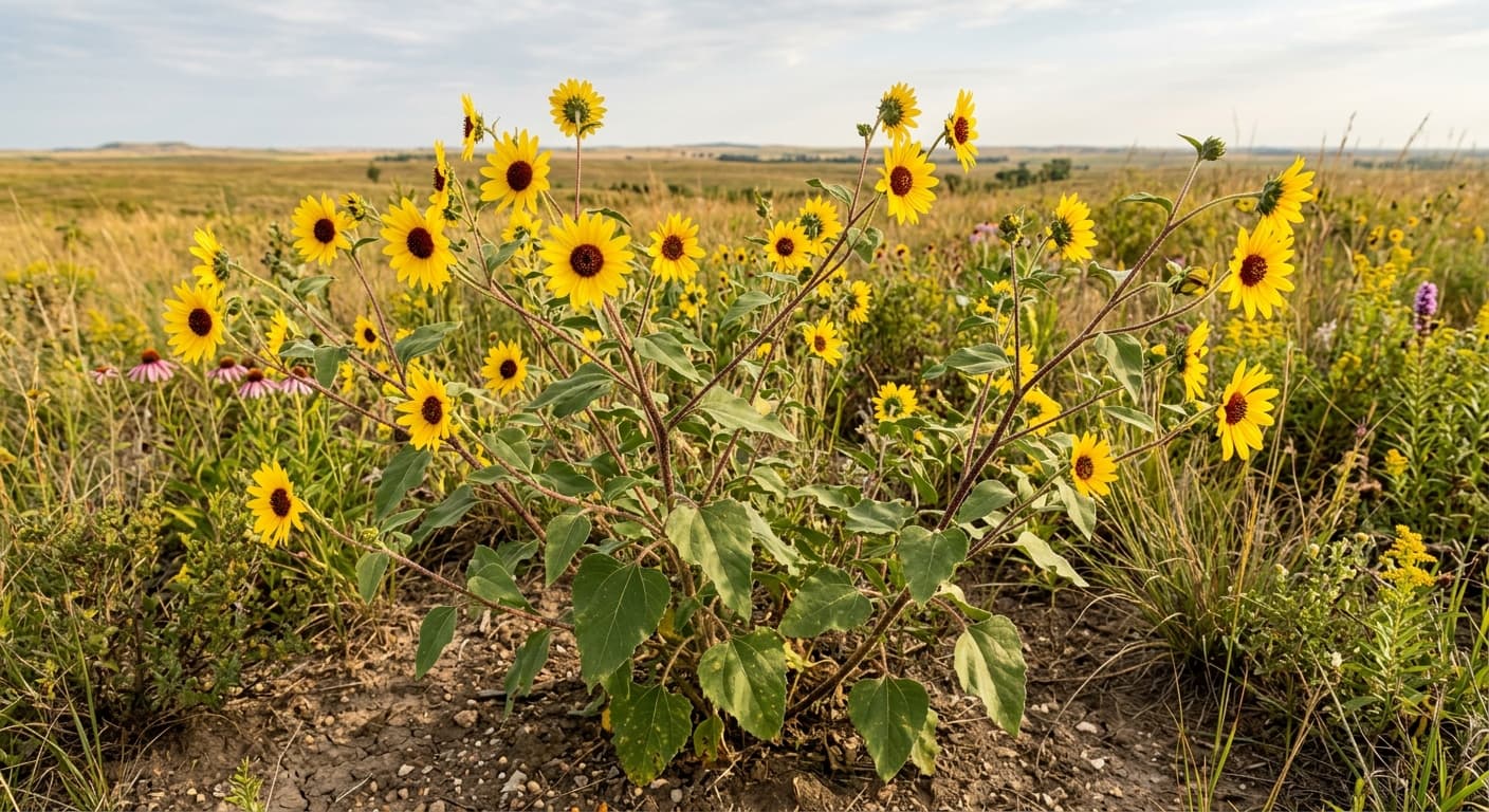 Sunflower (Helianthus annuus)