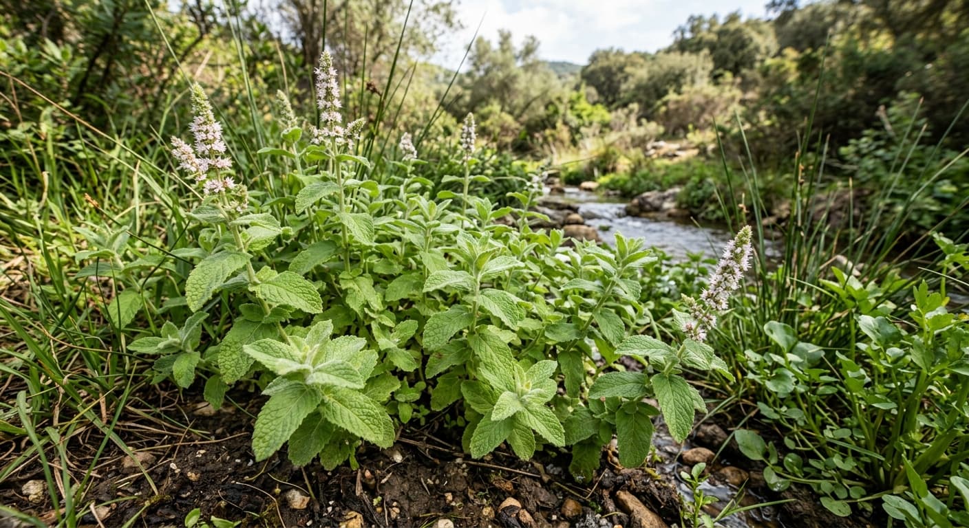 Apple Mint (Mentha suaveolens)
