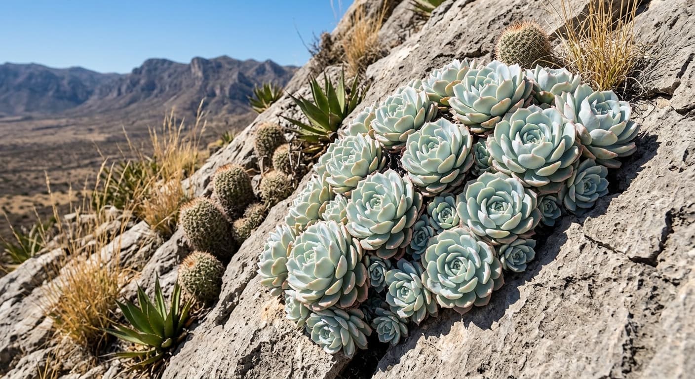 Mexican Snowball (Echeveria elegans)