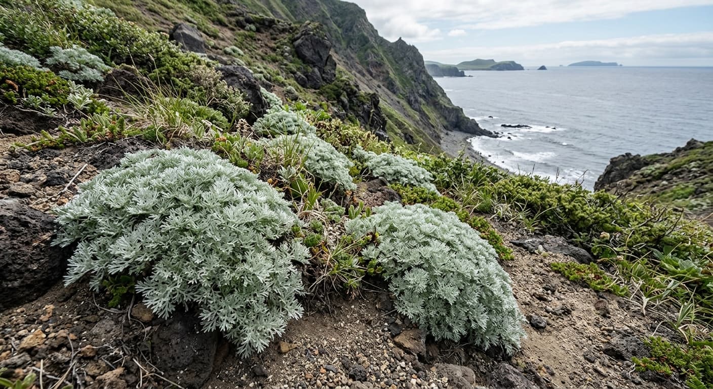 Silver Mound Artemisia (Artemisia schmidtiana)