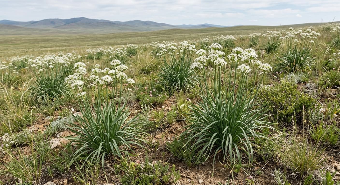 Garlic Chives (Allium tuberosum)