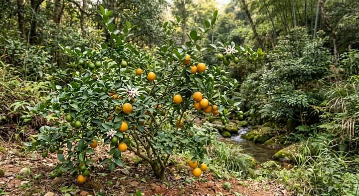 Meyer lemon (Citrus ×meyeri)