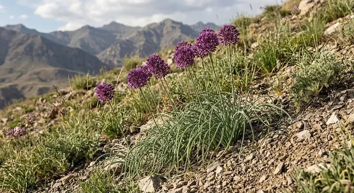 Longstyle onion (Allium dolichostylum)