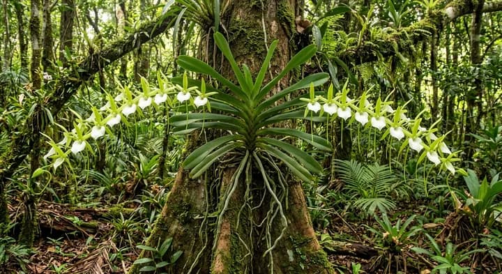 Ivory limodore (Limodorum eburneum)
