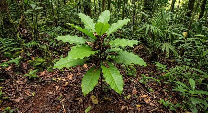 Ribbon bush (Agrostistachys intramarginalis)