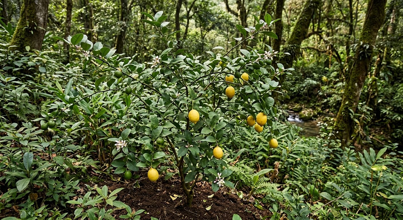 Lemon Tree (Citrus limon)