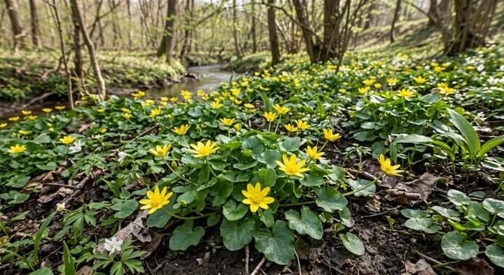 Lesser Celandine (Ficaria verna)