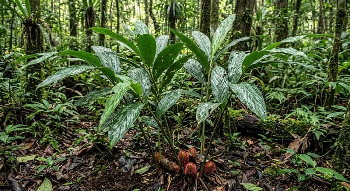 Black cardamom (Amomum ovoideum)