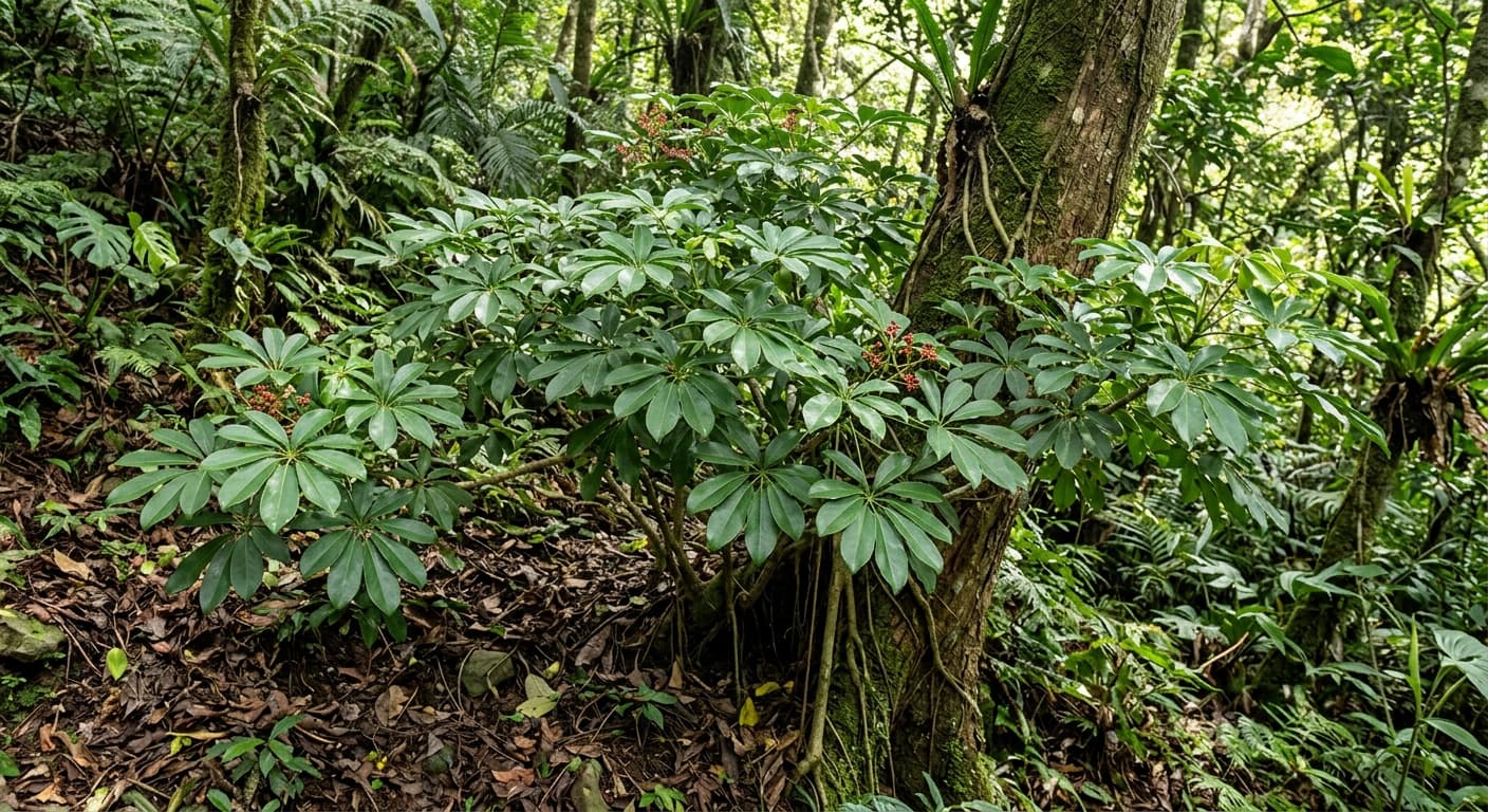 Umbrella Plant (Schefflera arboricola)