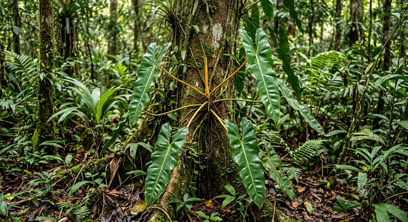 Billietiae Philodendron (Philodendron billietiae)