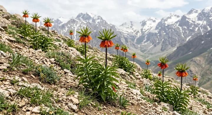 Crown imperial (Fritillaria imperialis)