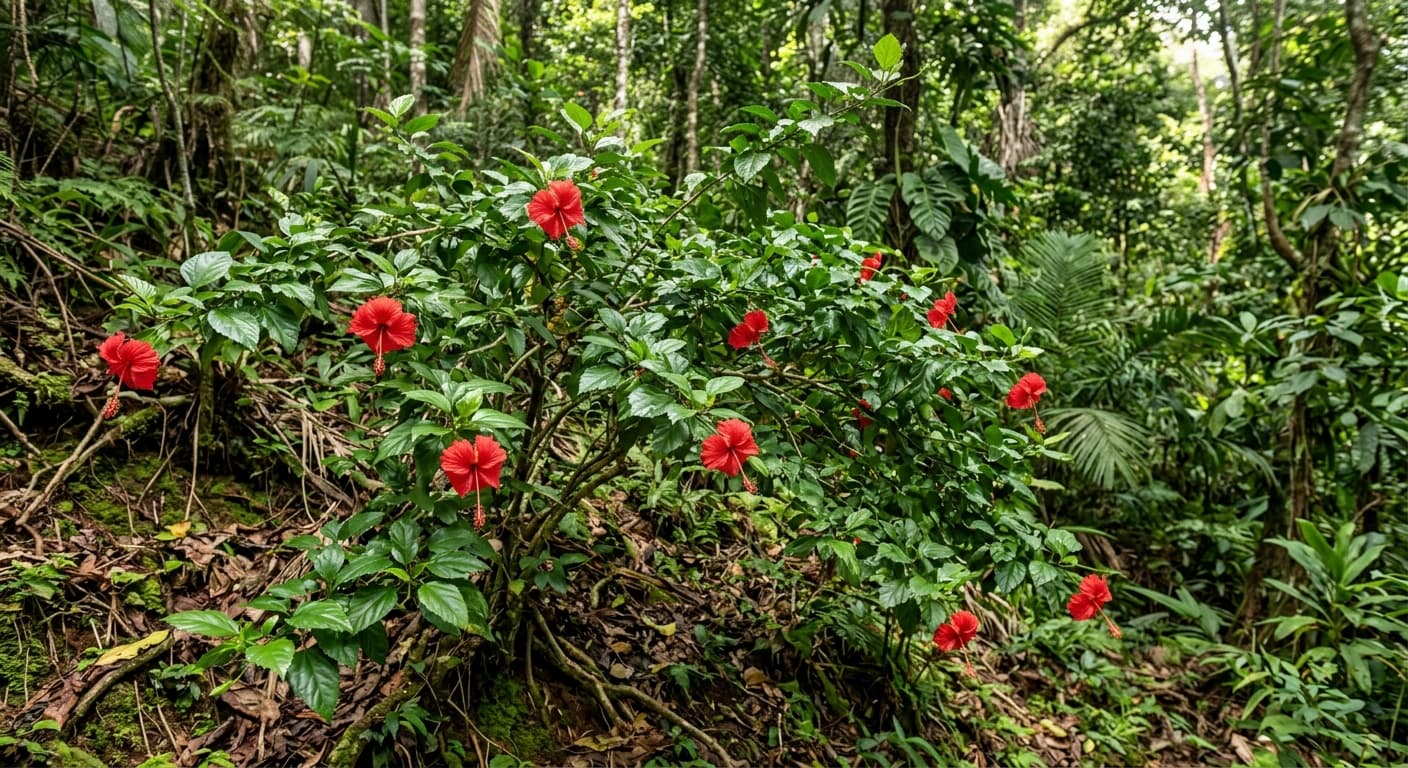 Chinese Hibiscus (Hibiscus rosa-sinensis)