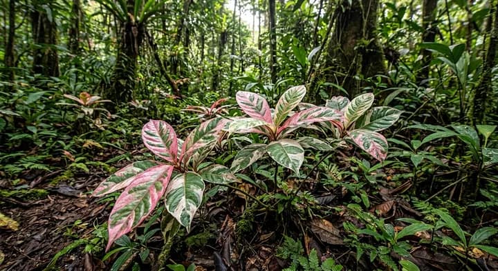 New Guinea impatiens (Rejoua novoguineensis)