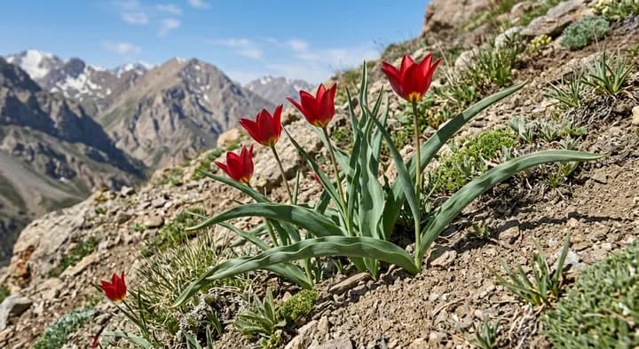 Tulipa prolongata (Tulipa prolongata)
