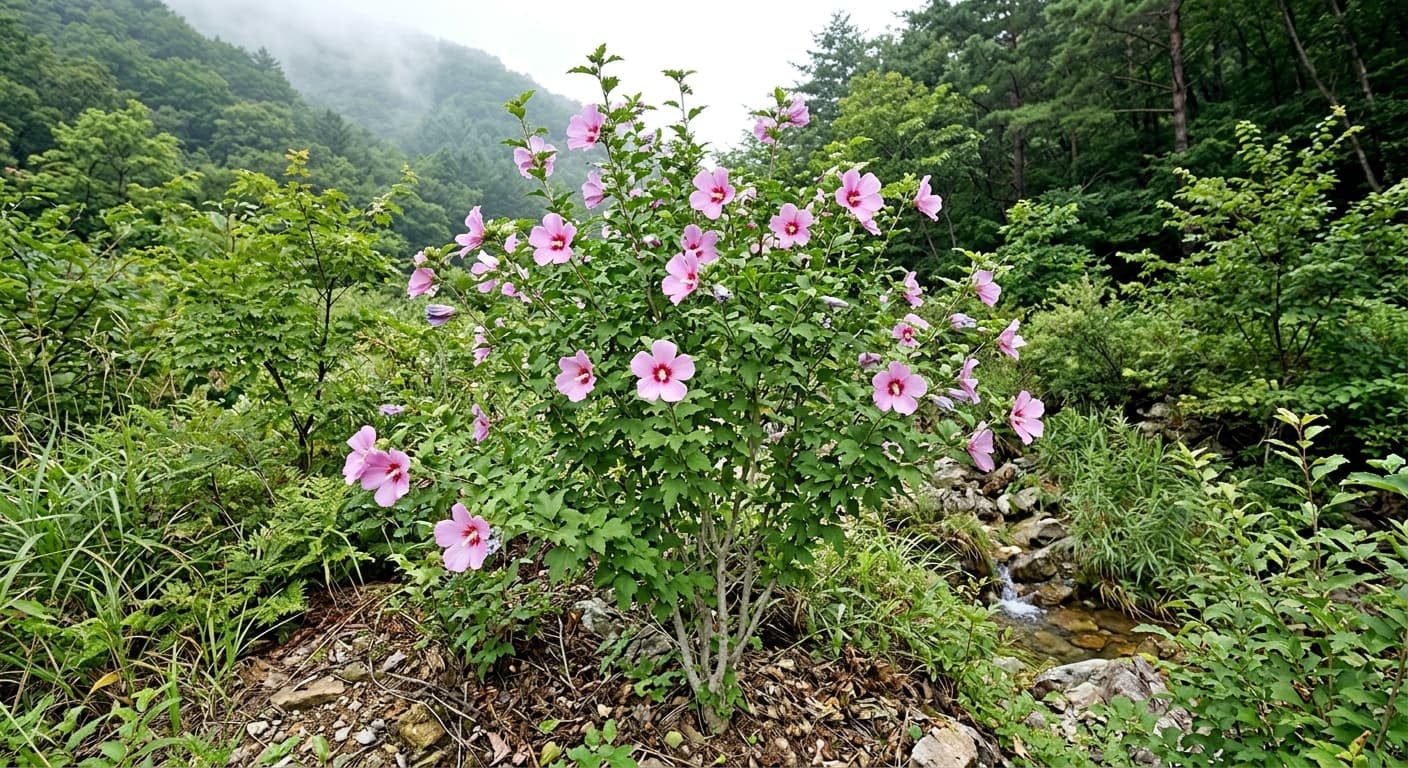 Rose of Sharon (Hibiscus syriacus)
