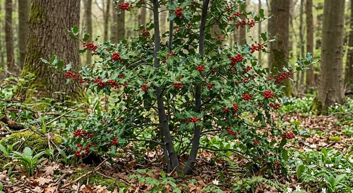 European Holly (Ilex aquifolium)