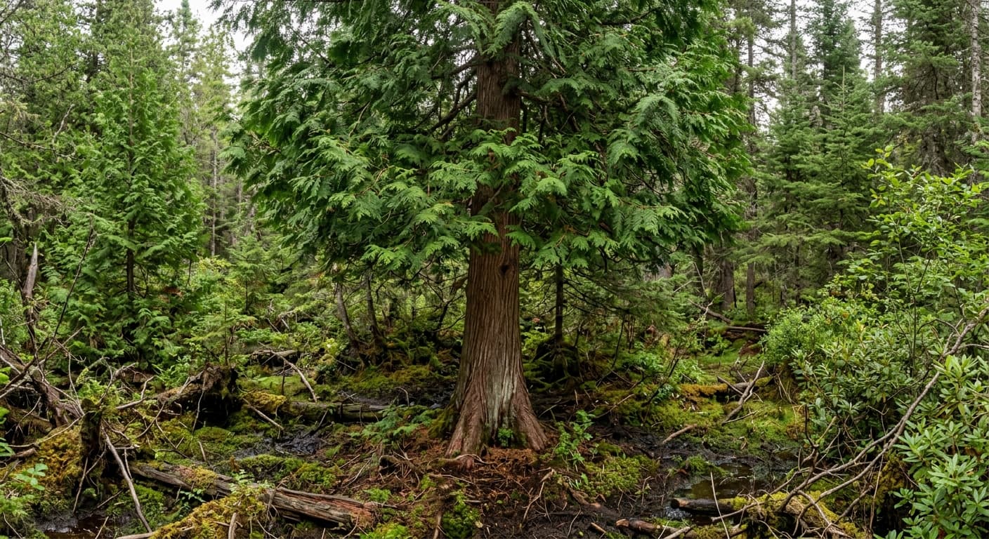 Arborvitae (Thuja occidentalis)