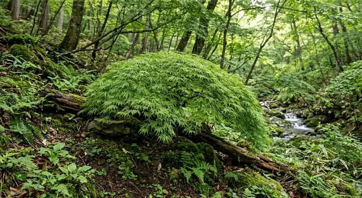 Cutleaf Japanese maple (Acer palmatum dissectum)