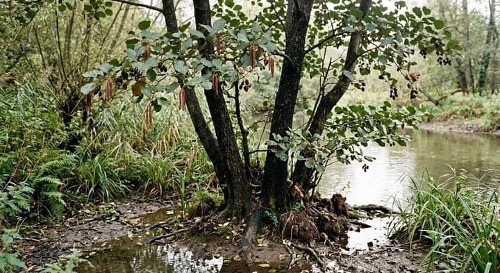 Common Alder (Alnus glutinosa)