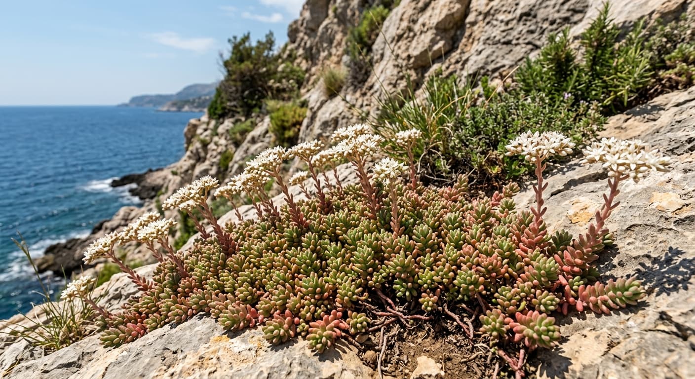 White Stonecrop (Sedum album)