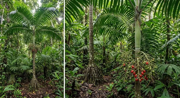 Betel Nut Palm (Actinorhytis calapparia)