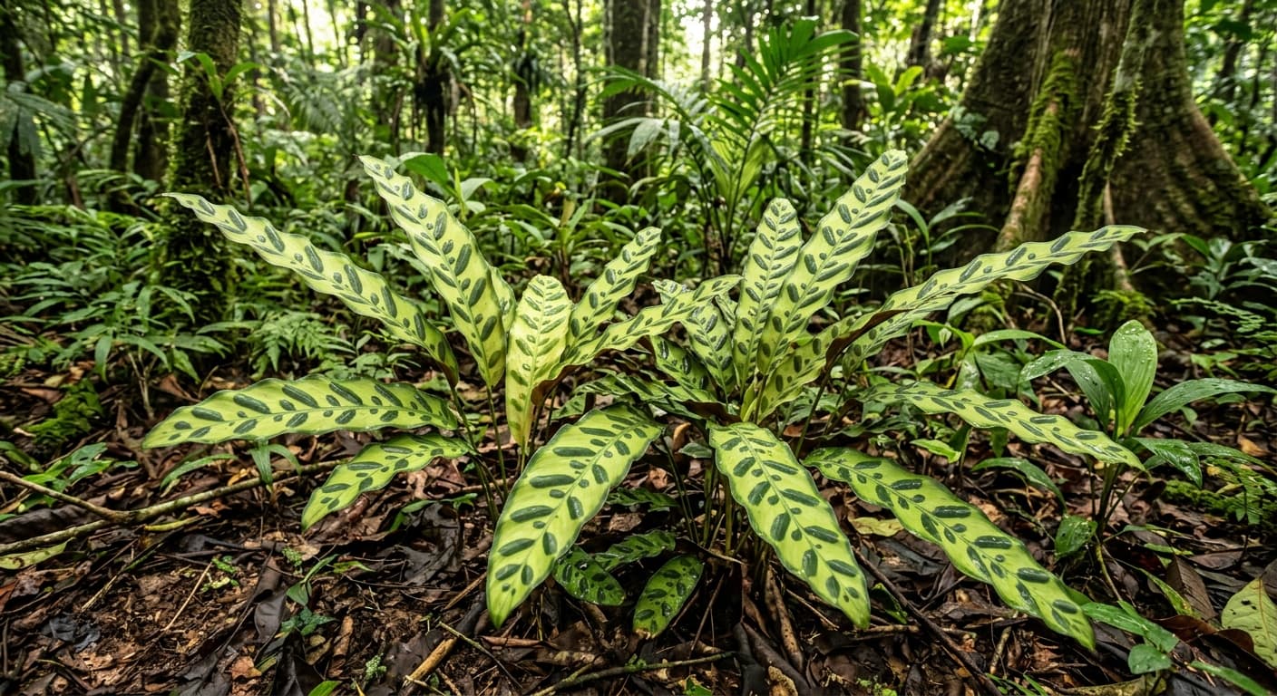 Rattlesnake Plant (Calathea lancifolia)