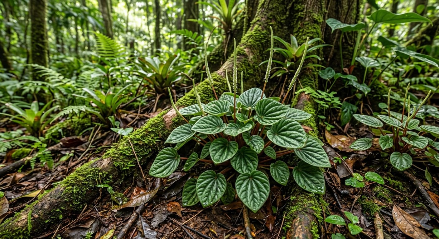 Ripple Peperomia (Peperomia caperata)