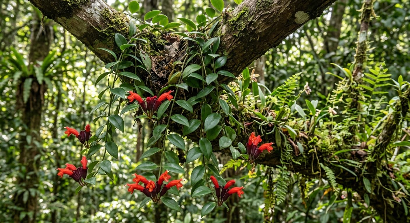 Lipstick Plant (Aeschynanthus radicans)