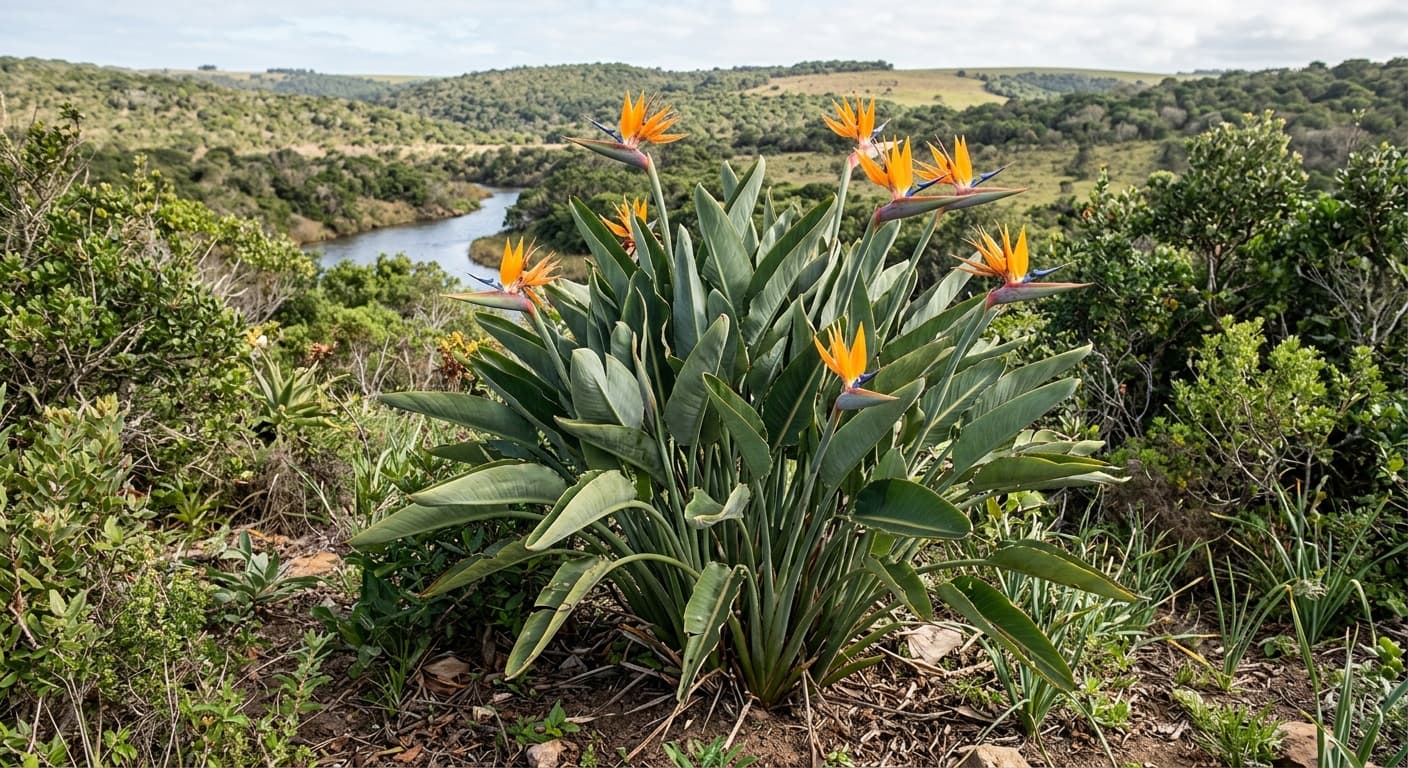 Bird Of Paradise (Strelitzia reginae)