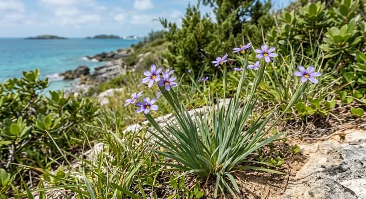 Bermuda Blue-eyed Grass (Sisyrinchium bermudiana)