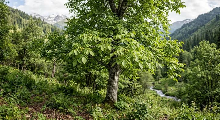 Common Walnut (Juglans regia)