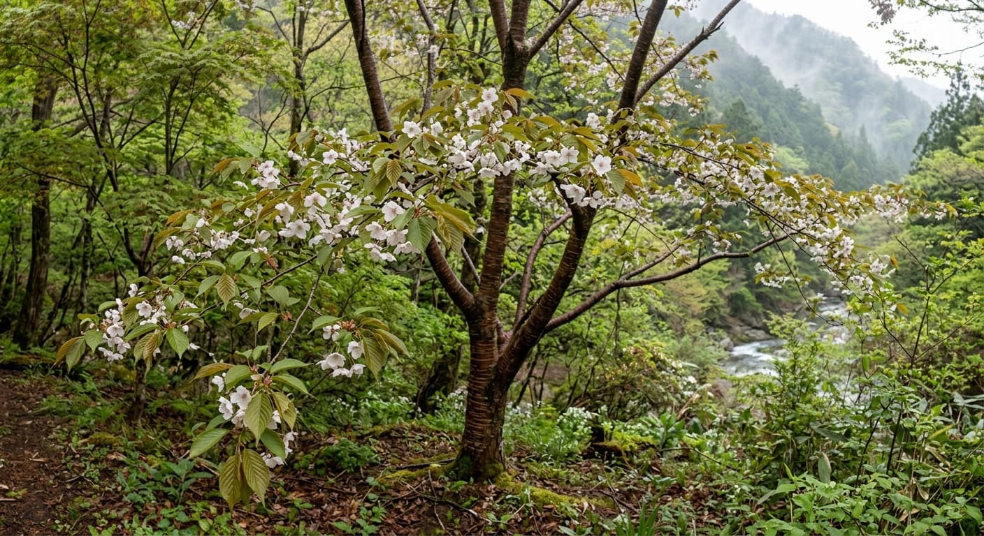 Cherry Blossom Tree (Prunus serrulata)