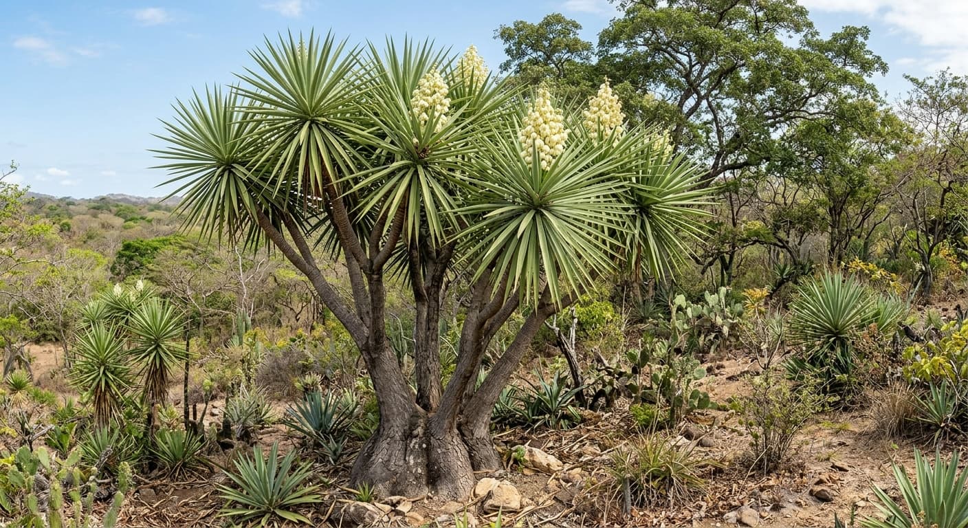 Yucca Plant (Yucca elephantipes)